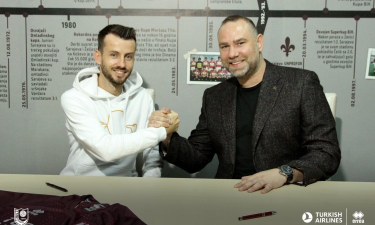 Asmir Suljić poptisao ugovor sa FK Sarajevo