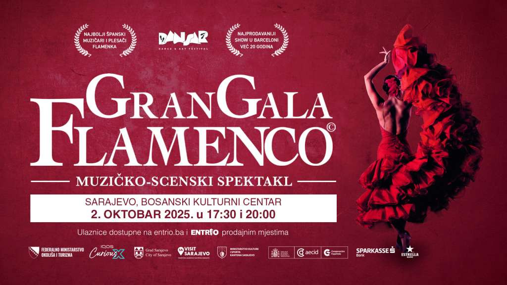 Flamenko stiže u Sarajevo: ‘Gran Gala Flamenco’ otvara Festival Dansar