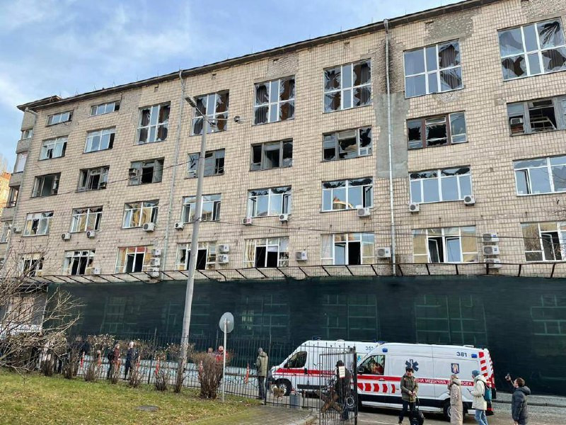 Serija eksplozija u Kijevu, građani u skloništima