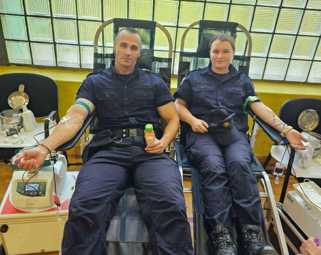 Više od 230 kadeta i službenika Policijske akademije FMUP-a darovalo krv