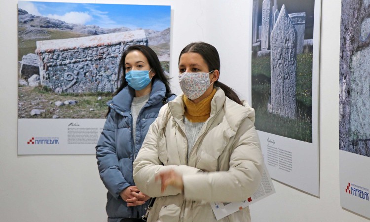 Izložba 'Stećci- svjetska baština UNESCO-a' pred mostarskom publikom