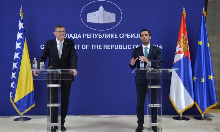 Ministar Mitrović u radnoj posjeti Srbiji