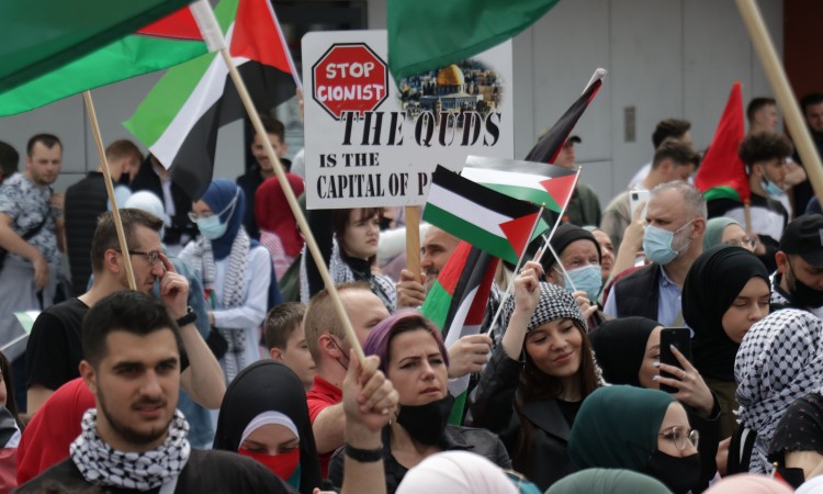 U Sarajevu održan skup podrške palestinskom narodu
