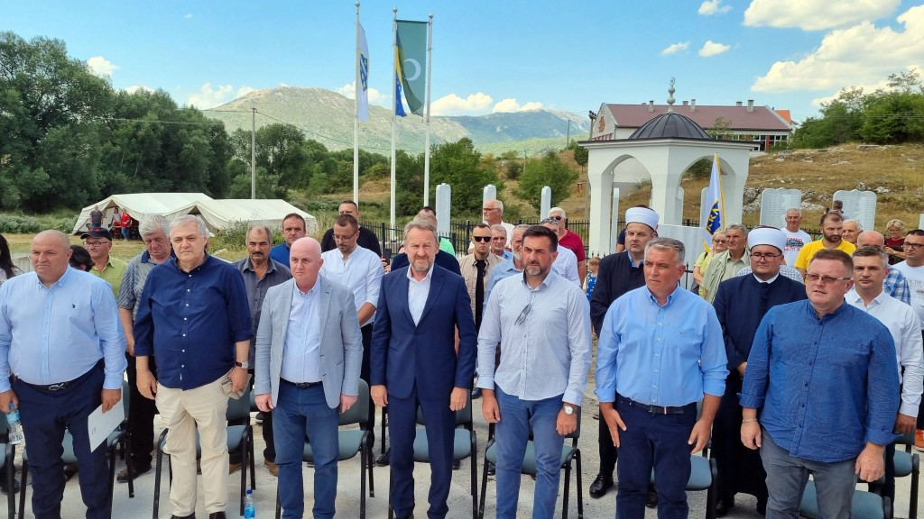 Izetbegović u Gacku: Naša osveta će biti izgradnja uređenog društva i evropske države