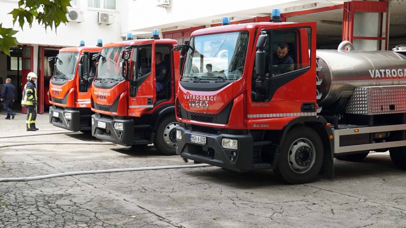 Mostarski vatrogasci u prva tri mjeseca imali neuobičajeno puno intervencija