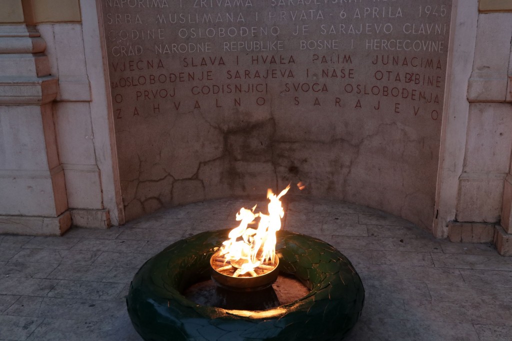 Vječna vatra u Sarajevu ponovo upaljena