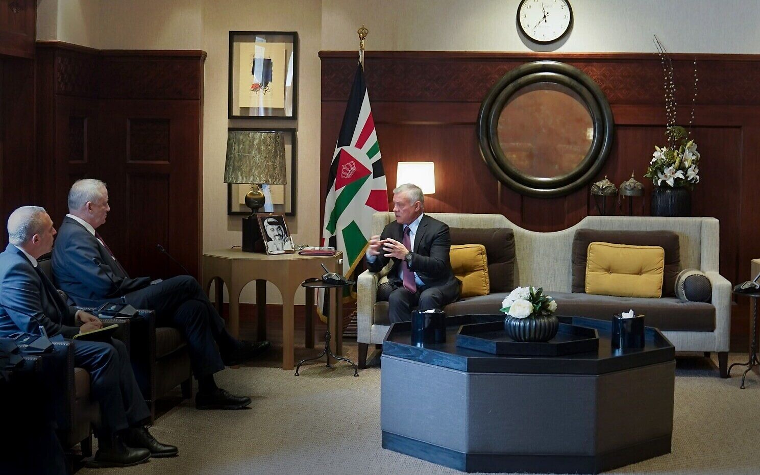 Jordanski kralj Abdullah sastao se s izraelskim ministrom odbrane Gantzom