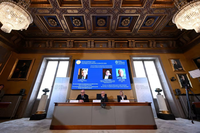 Joel Mokyr, Philippe Aghion i Peter Howitt dobitnici Nobelove nagrade za ekonomiju