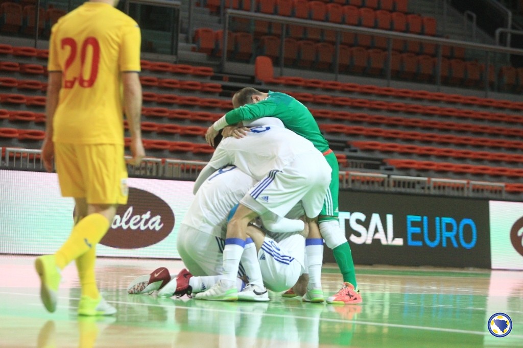Istorijski uspjeh futsal reprezentacije BiH, deklasirana Rumunija u Zenici