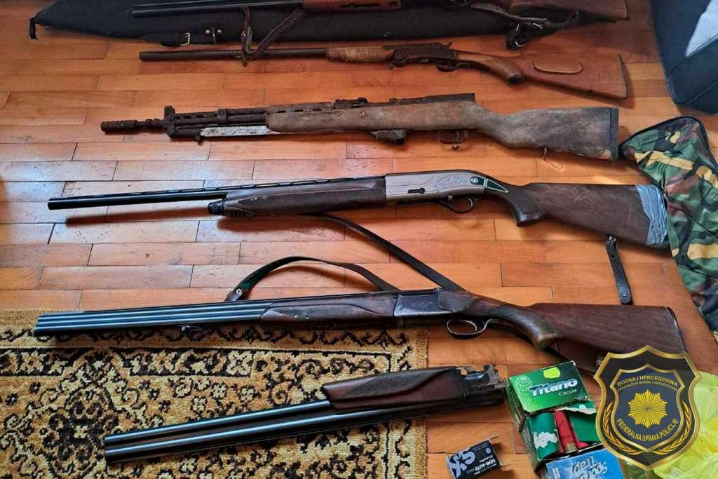 FUP: Na području Gabele uhićena jedna osoba, pronađeno oružje i eksploziv