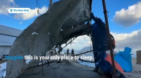 UN: Oluje uništavaju skloništa u Gazi, pristup pomoći je i dalje blokiran