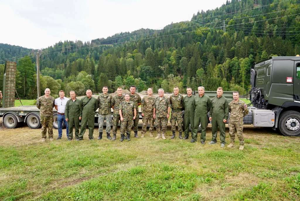 General Ilić posjetio pripadnike Oružanih snaga BiH u humanitarnoj misiji Sloveniji