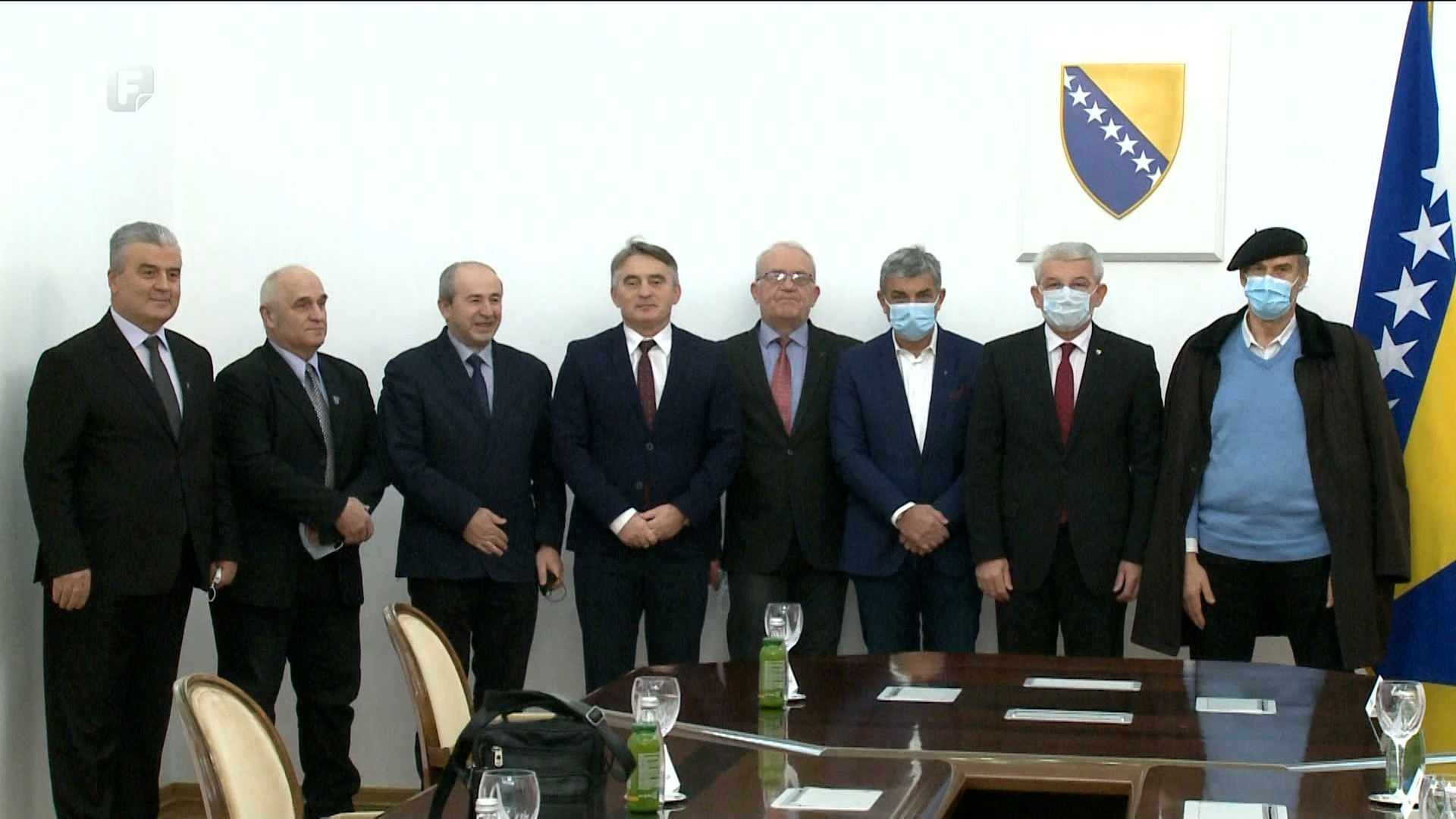 Komšić i Džaferović s predstavnicima Udruženja generala BiH