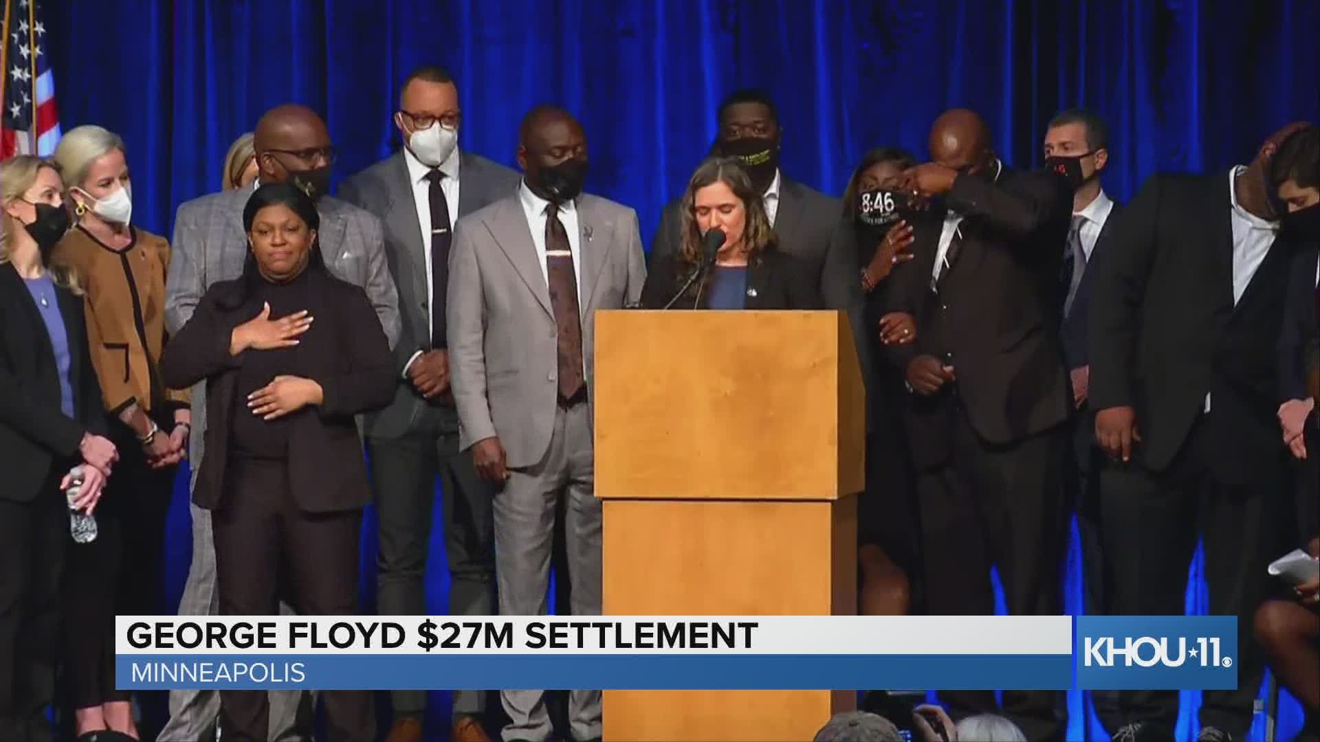 Porodica Georgea Floyda i Mineapolis postigli nagodbu vrijednu 27 miliona