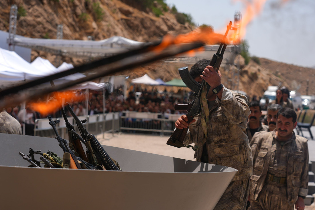 Frakcija PKK-a predaje oružje u Iraku, najavljuje mirnu borbu