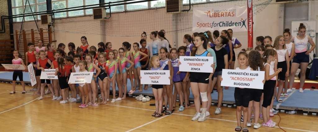 Gimnastički kup Libertas okupio više od 120 mladih natjecatelja iz BiH u Mostaru
