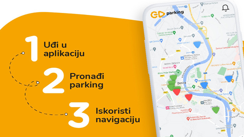 Digitalni način naplate parkinga u Zenici