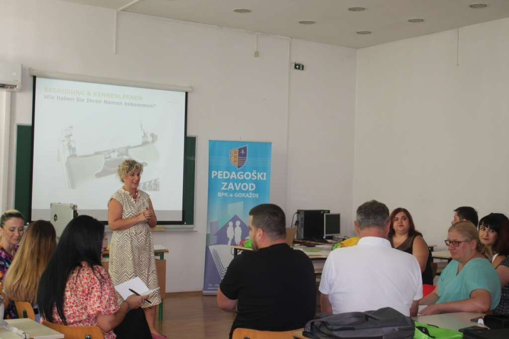 Pedagoški zavod BPK Goražde I Goethe institut BiH organizirali edukaciju za nastavnike