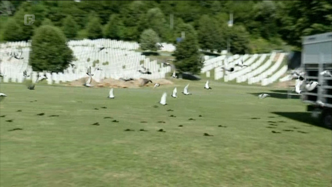 Memorijalni let golubova povodom 27. godišnjice genocida u Srebrenici