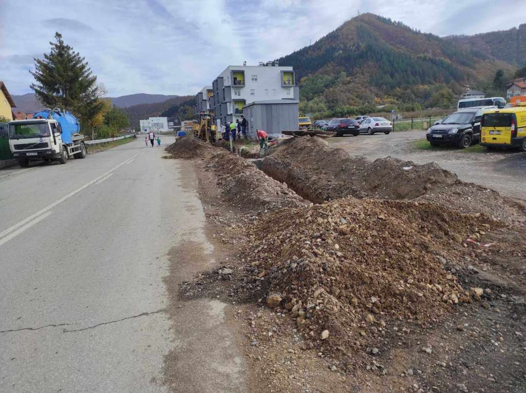 U završnoj fazi zamjena potisnog cjevovoda za vodosnabdijevanje Goražda
