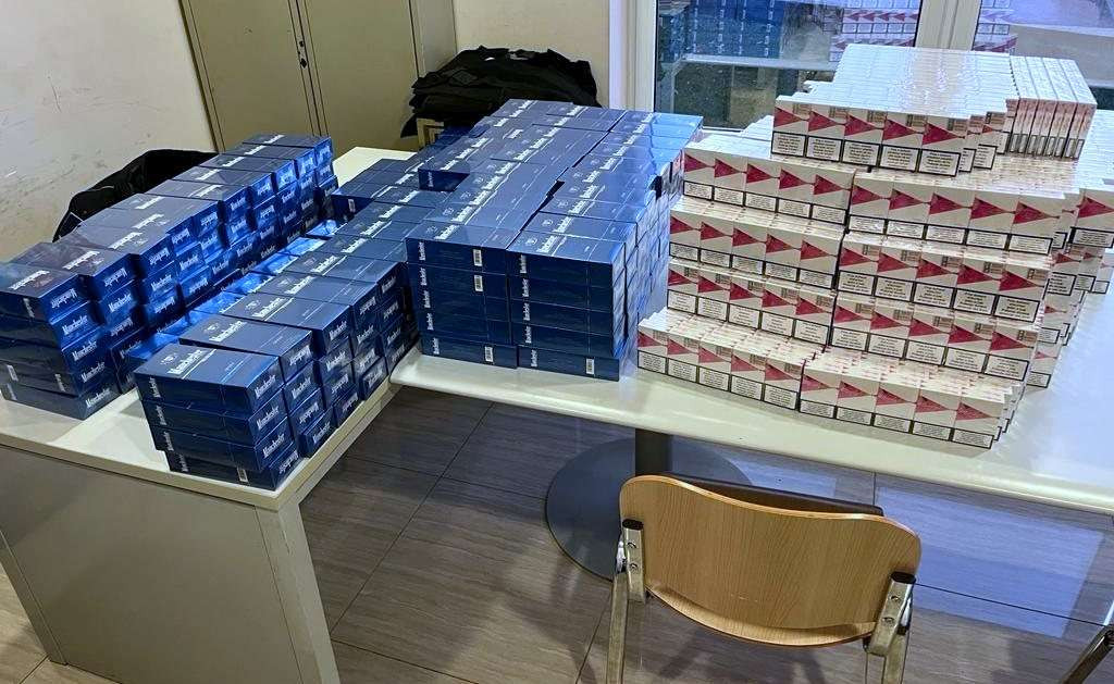 Pripadnici Granične policije BiH zaplijenili cigarete, duhan i novac