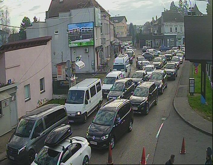 Kilometarske kolone na graničnim prelazima u BiH