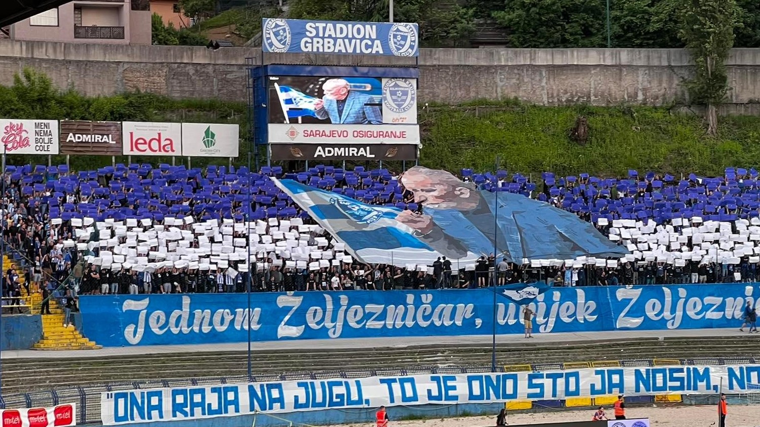 Utakmica na Grbavici u znak sjećanja na Ivicu Osima