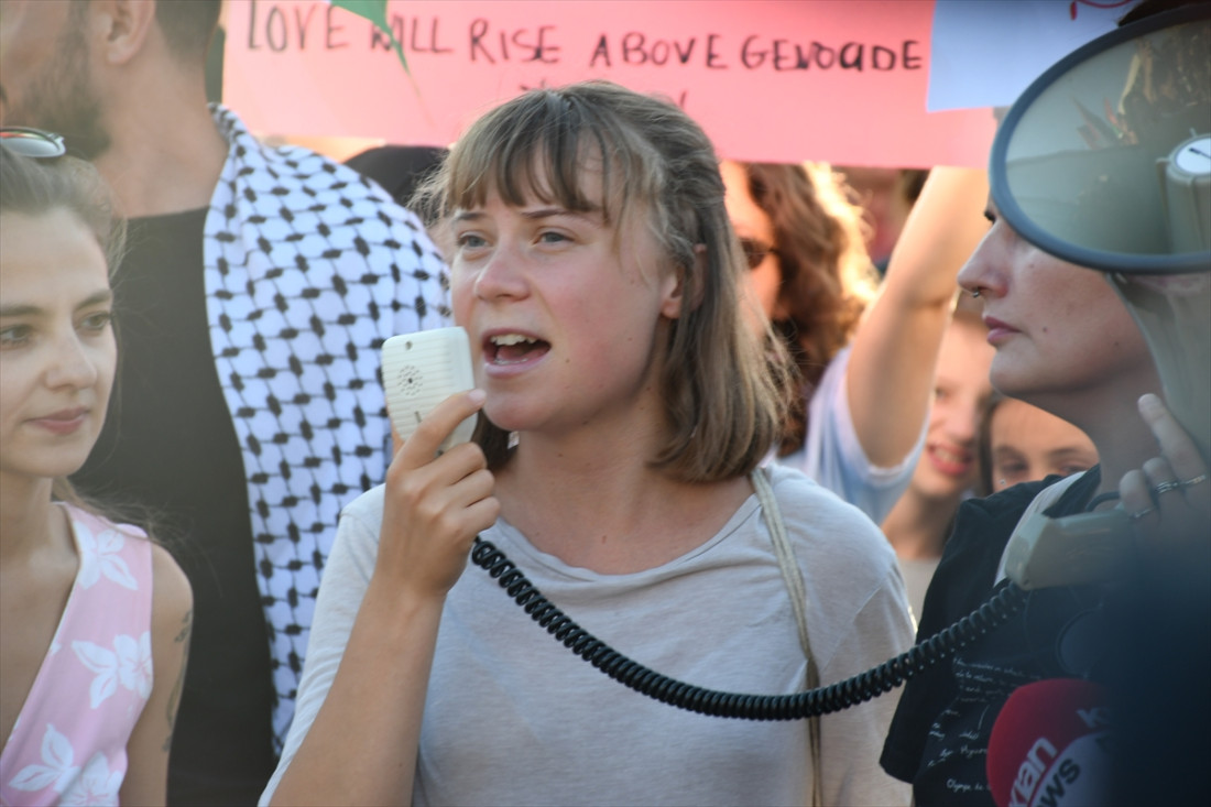 Greta Thunberg se pridružila skupu podrške Gazi u Tirani