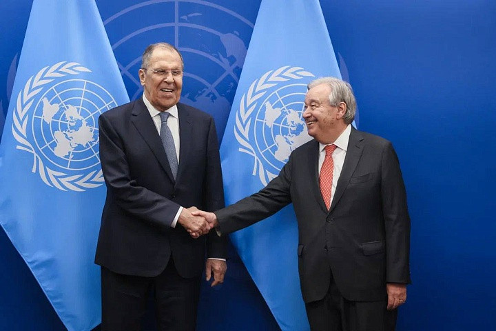 Lavrov razgovarao o reformama UN-a s Guterresom