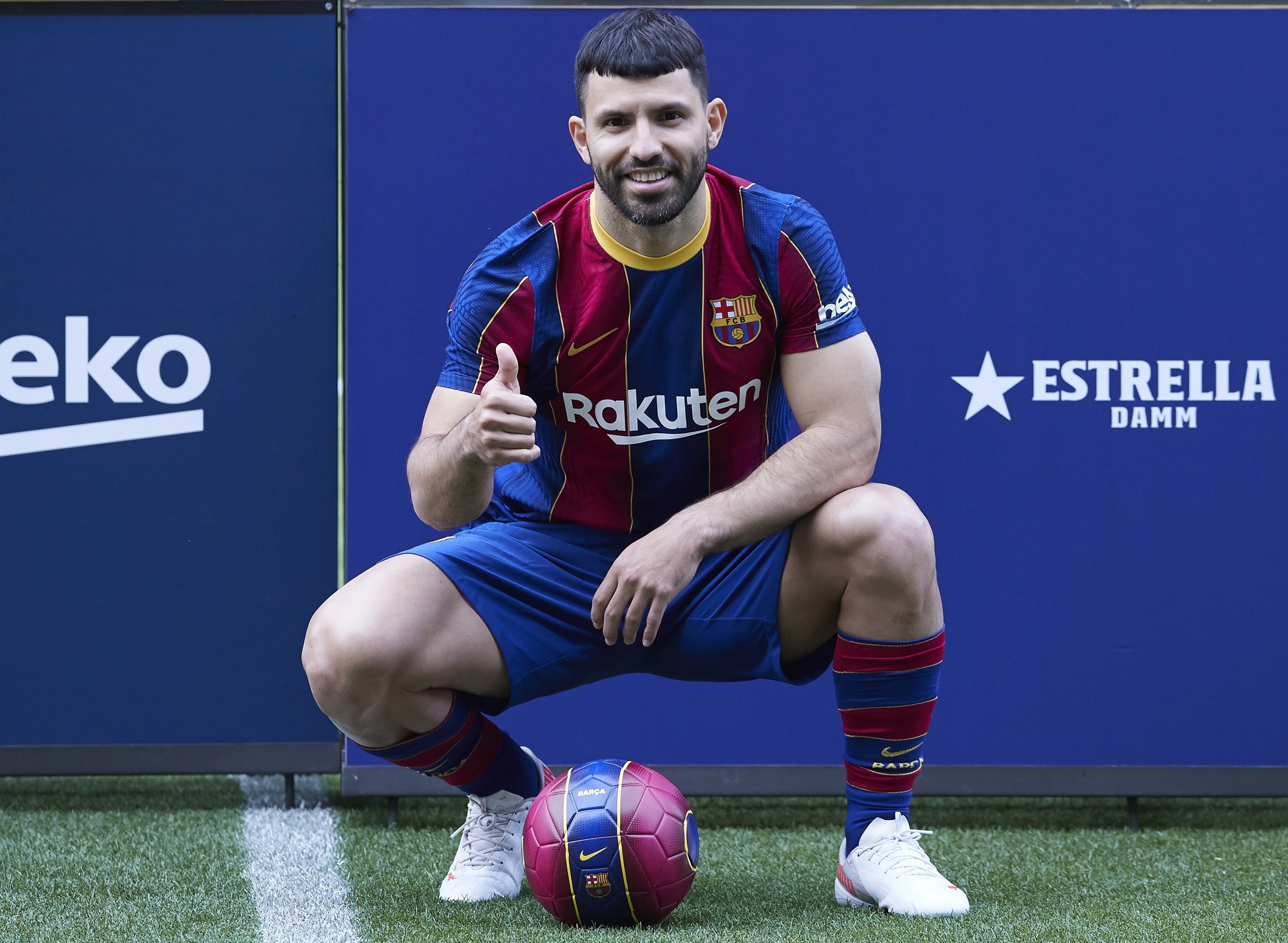 Aguero je tek došao u Barcelonu i odmah se teško ozlijedio