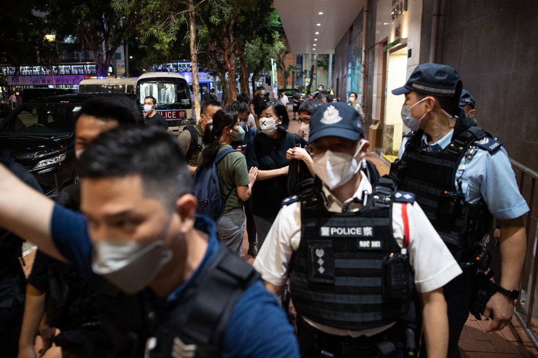 Obilježavanje godišnjice masakra na Trgu Tiananmen, uhićenja u Hong Kongu