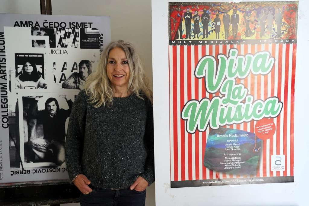Hadžimejlić: Izložba inspirisana muzikom kao sjećanje na životne trenutke