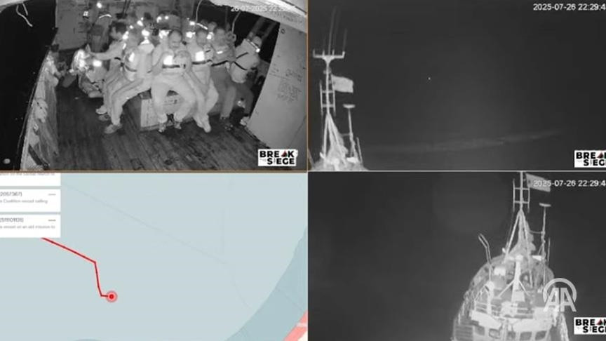 Izraelska vojska presrela i napala humanitarni brod 'Handala' na putu za Gazu