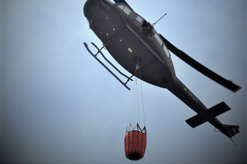 Helez: Helikopter Oružanih snaga BiH stiže u pomoć Mostaru