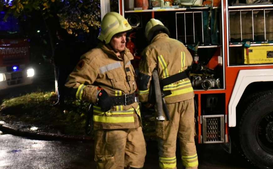 Požar u Vogošći: Nema povrijeđenih osoba