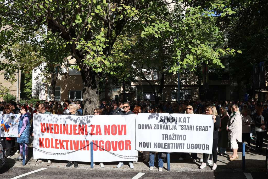 Prijedlog Kolektivnog ugovora za zdravstvene radnike u završnoj fazi, štrajk i dalje na snazi