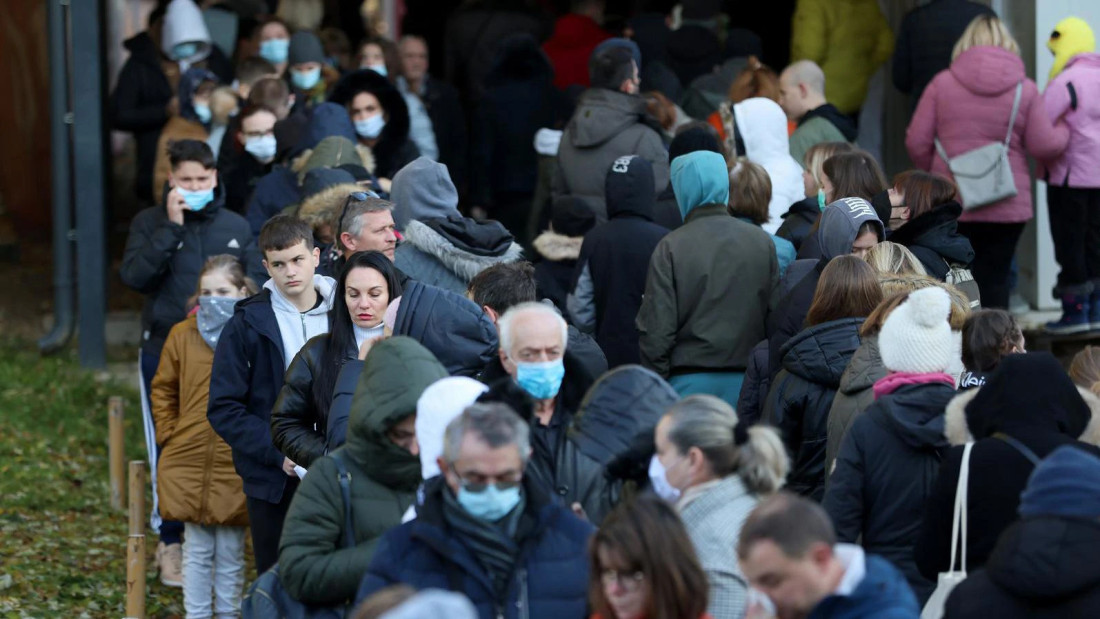 Ogromni redovi za testiranje na hripavac u Zagrebu