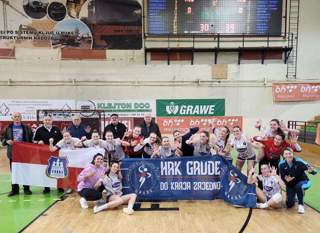 U subotu se najtrofejnijim rukometašicama BiH, Grudama, uručuju trofej i medalje