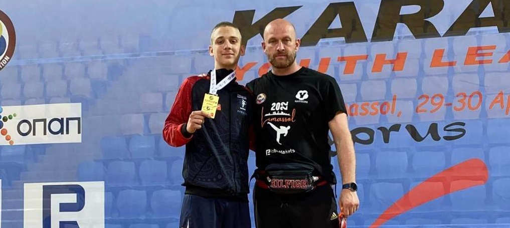 Sanjin Hukara zlatni na WKF youth league Kipar