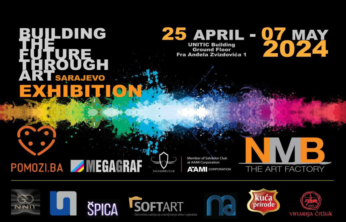 Humanitarna izložba Nenada Browna i Pomozi.ba u UNITIC centru