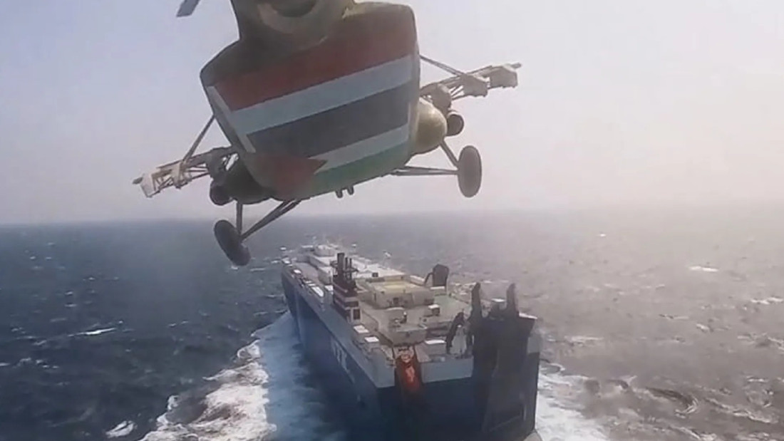 SAD i Velika Britanija oborili 21 dron i projektil koje su ispalili Huti na brodove u Crvenom moru