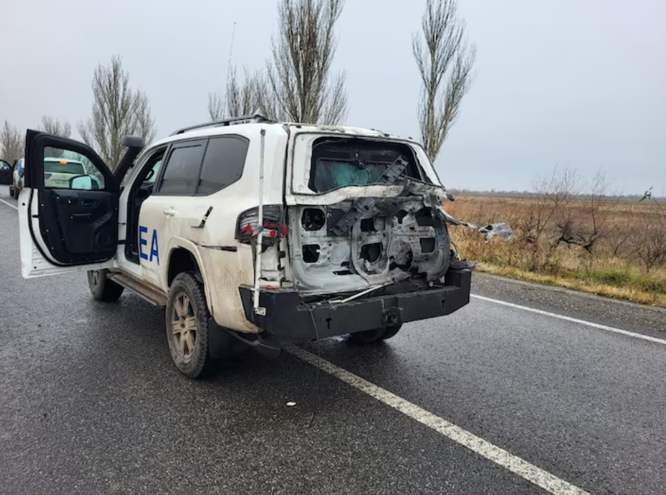 Rusija i Ukrajina međusobno se optužuju oko napada na vozilo IAEA