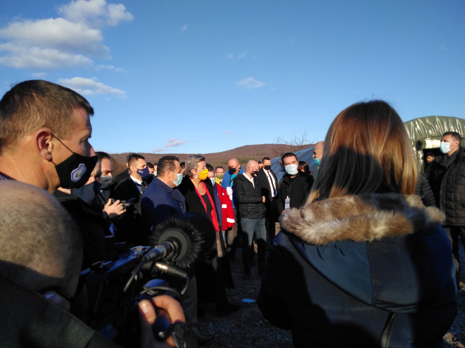 Evropska komesarka za unutrašnje poslove Ylva Johansson posjetila 'Lipu'