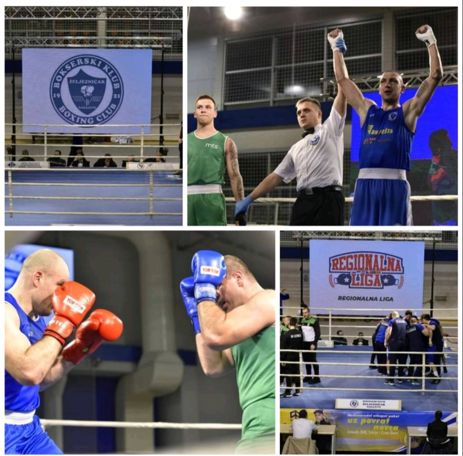 Bokseri Željezničara izborili Final four regionalne lige