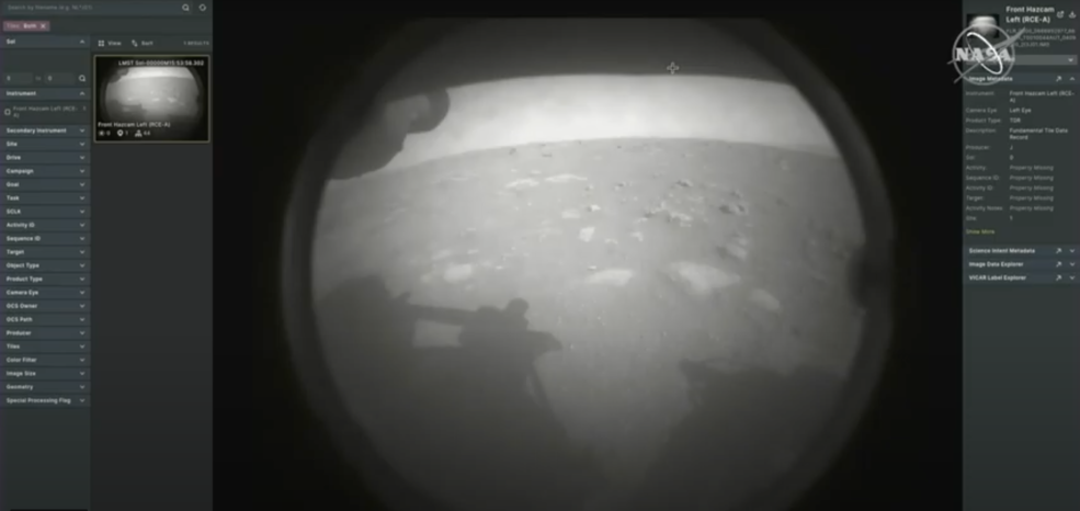 NASA-in rover sletio na Mars u krater Jezero