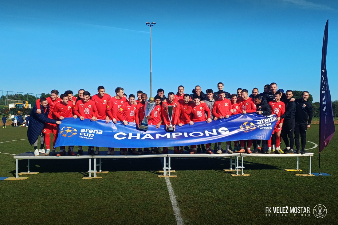 Nogometaši Veleža osvojili Arena Cup