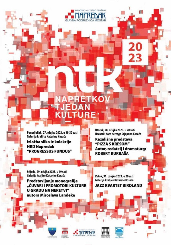 Napretkov tjedan kulture počinje otvorenjem izložbe 'Progressus fundus'