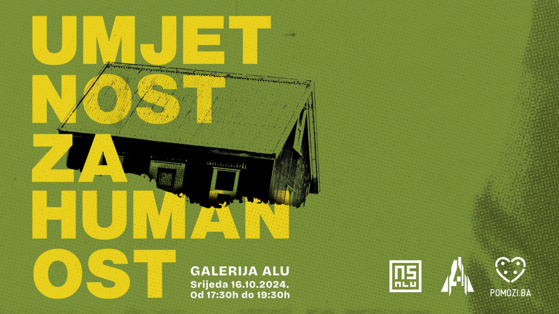 ALU UNSA: Sutra humanitarna izložba “Umjetnost za humanost”