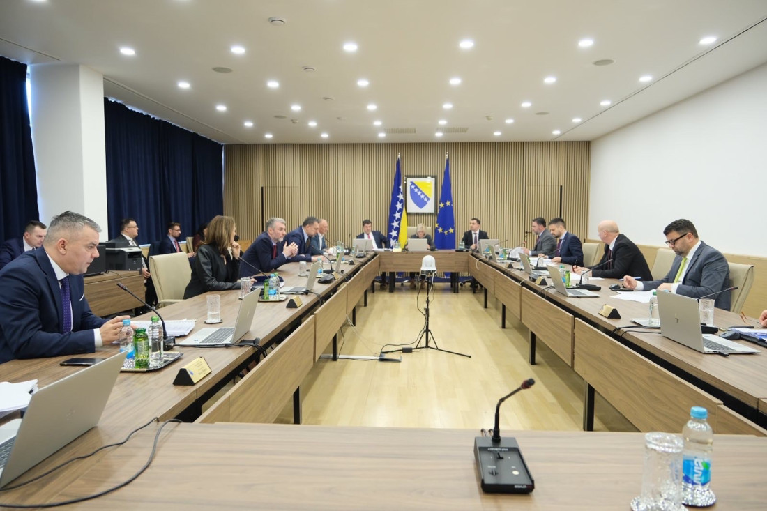 UŽIVO: Vijeće ministara BiH utvrdilo nacrt Zakona o VSTV-u, ministri iz SNSD preglasani