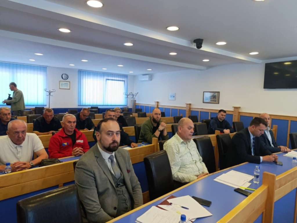 FUCZ I KUCZ u Goraždu organizirali obuku 'Odgovor na prirodne i druge nesreće'